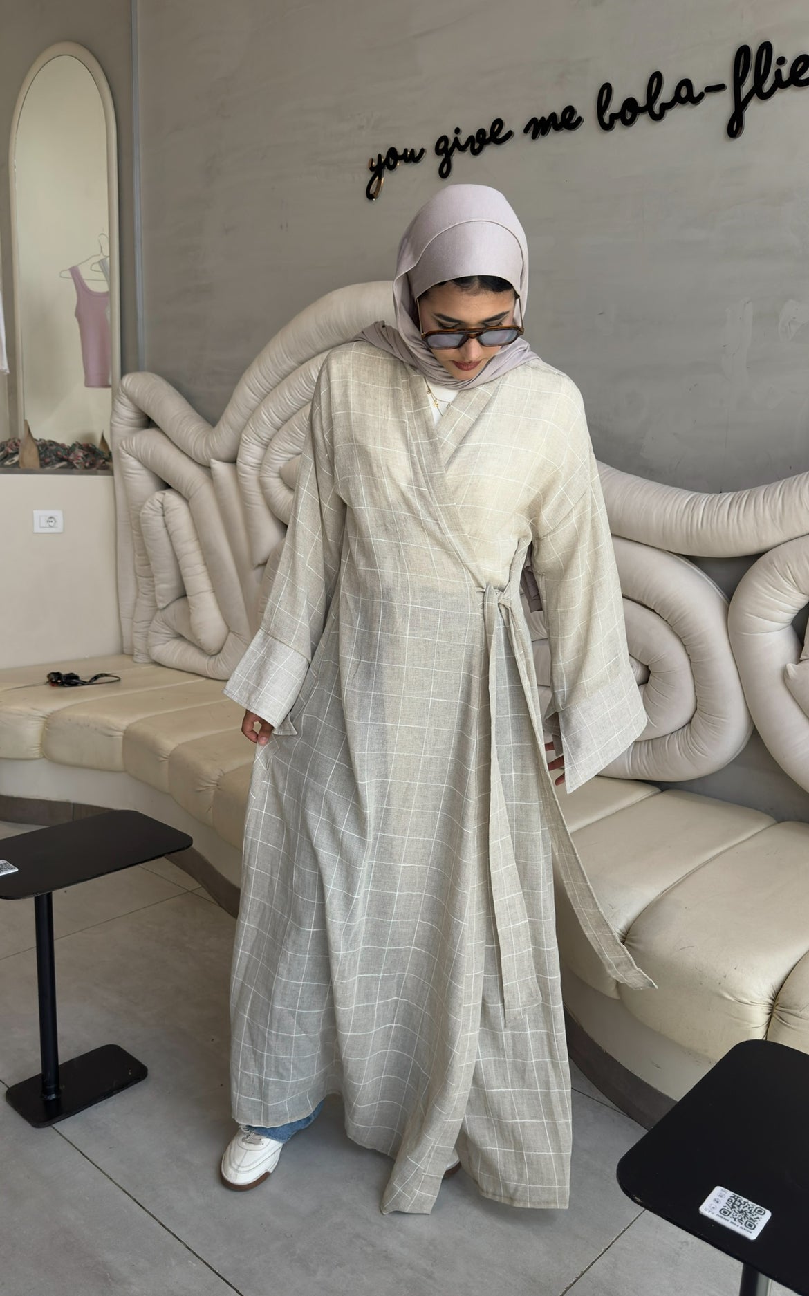 Lina Linen Dress