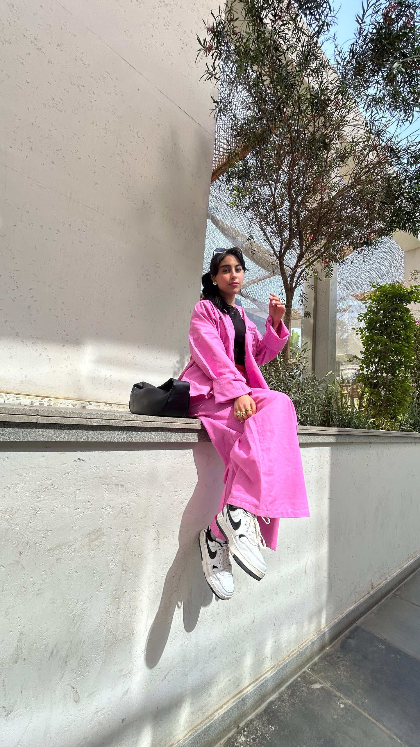 Pink rush Linen Set